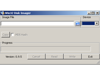 Win32 Disk Imagerの画像
